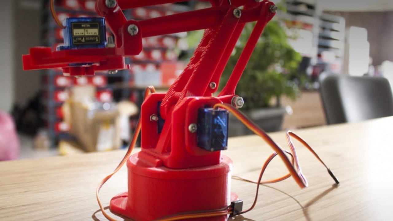 ساخت بازوی رباتیک کوچک