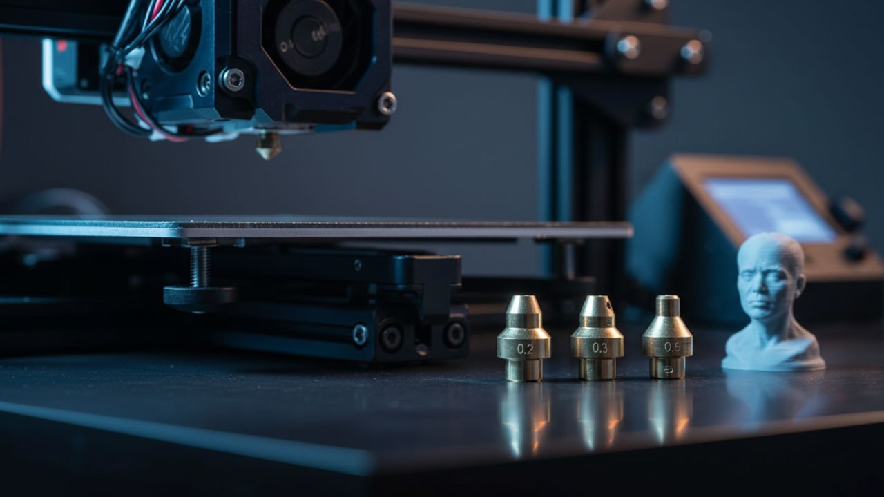 نازل پرینتر سه‌بعدی