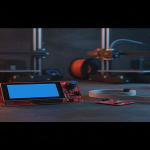 نمایشگر پرینتر سه بعدی