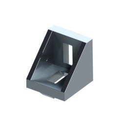 نبشی دیواره‌ دار سری 40 با پرداخت سطح ابعاد 36*36*38