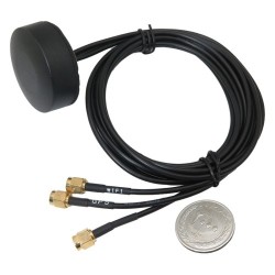 آنتن تقویت کننده ترکیبی GPS/BD 4G WIFI با سوکت SMA